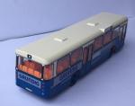 Busmodell (H0) MAN SL 200, Stadtwerke München, Wagen 4518, Li. 95 Waldperlach, mit Grundig-Werbung (Rietze-Modell)