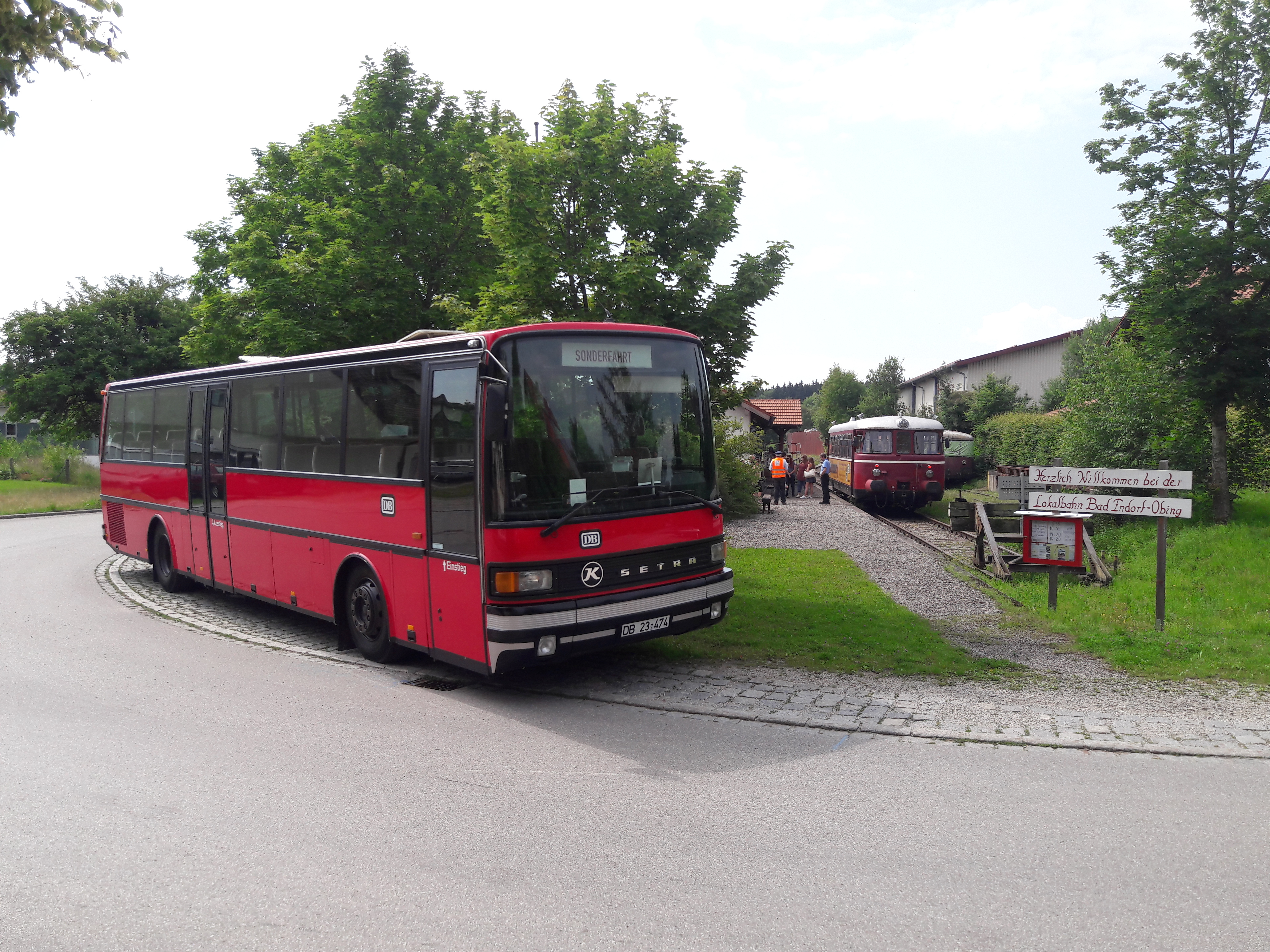 SETRA S 215 UL Bahnbus